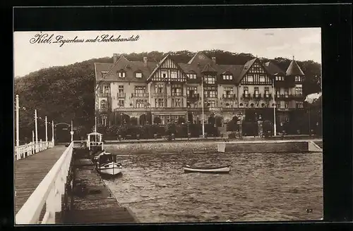 AK Kiel, Logierhaus und Seebadeanstalt