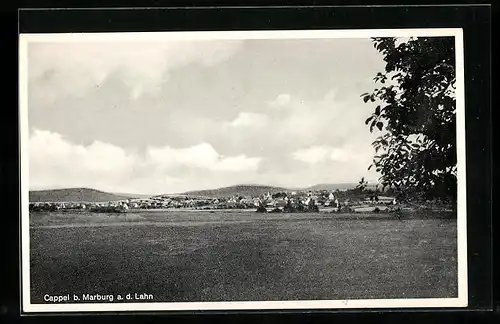 AK Cappel b. Marburg a. d. Lahn, Gesamtansicht aus der Ferne