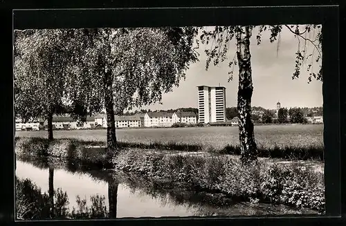 AK Biberach an der Riss, Ortsansicht aus der Ferne