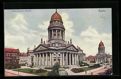 AK Berlin, Gendarmenmarkt