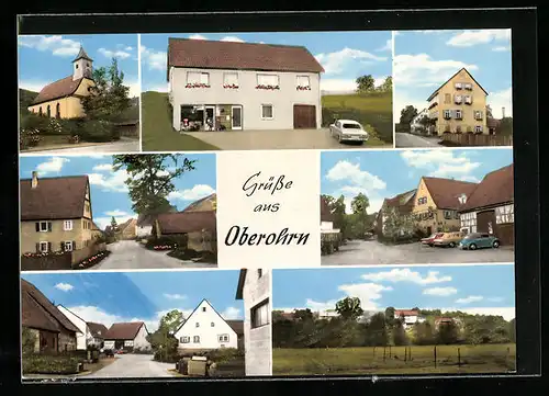 AK Oberohrn, Sieben Ansichten vom und aus dem Ort