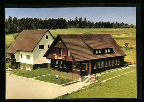 AK Agenbach /Schwarzw., Gasthof-Pension Birkenhain