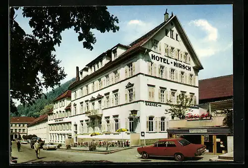AK Bad Teinach im Schwarzwald, Hotel Hirsch