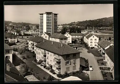 AK Biberach an der Riss, Teilansicht aus der Vogelschau