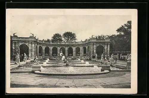 AK Berlin-Friedrichshain, Märchenbrunnen