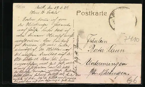 AK Reutlingen, Idyll in Klein-Venedig