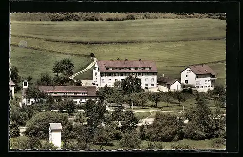 AK Deggingen, Evangelisches Jugendheim, Luftbild