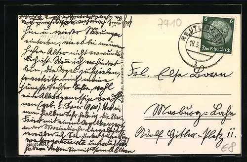 AK Reutlingen, Totalansicht