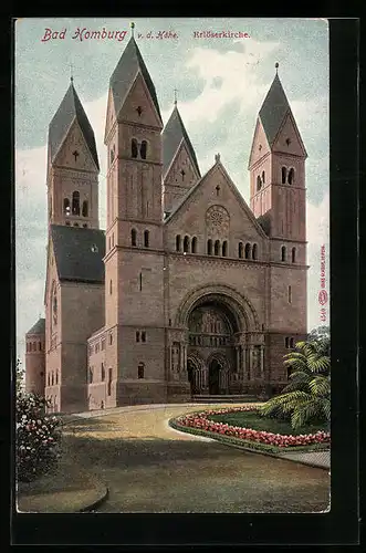 AK Bad Homburg v. d. Höhe, Erlöserkirche