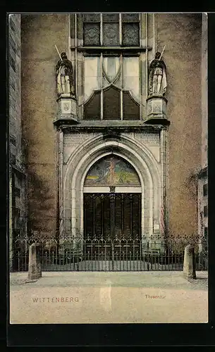 AK Wittenberg, Thesentür