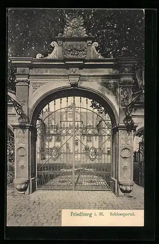 AK Friedberg i. H., Schlossportal