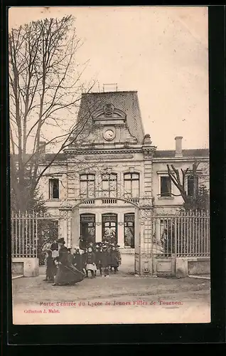 AK Tournon, Porte d`entrée du Lycée de Jeunes Filles