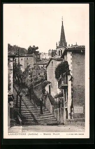 AK Largentière, Montée Mazon