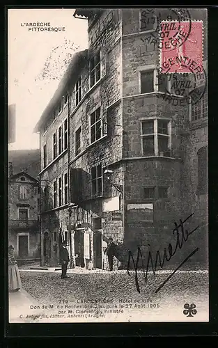 AK Largentière, Hotel de Ville