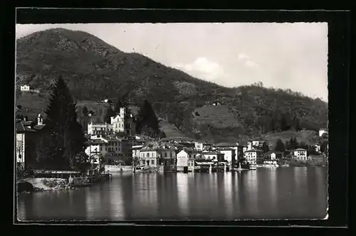 AK Ponte-Tresa, Ortspartie am Lago di Lugano