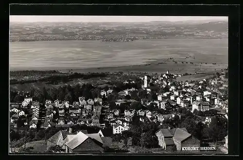 AK Heiden, Totale aus der Luft gesehen