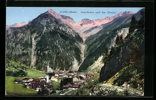 AK Goeschenen, Totalansicht mit Riental