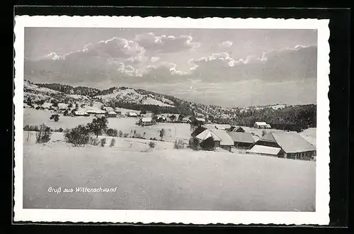 AK Wittenschwand, Totale im Winterglanz