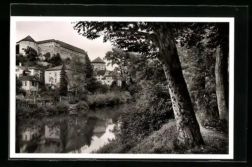 AK Tübingen a. N., Idylle am Schloss