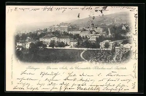 AK Tübingen, neue Aula, Universitäts-Kliniken und Institute