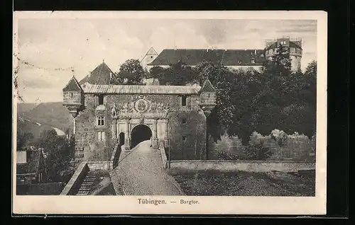 AK Tübingen, Burgtor und Burg