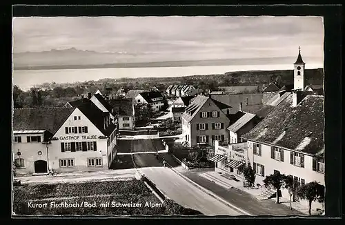 AK Fischbach / Bodensee, Gesamtansicht mit Gasthof Traube