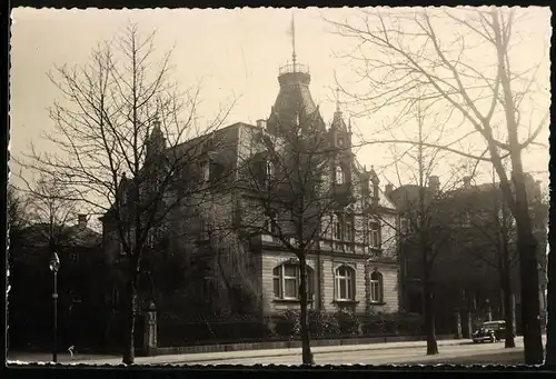 Fotografie unbekannter Fotograf, Ansicht Mannheim, Werderstrasse 36, Schutzpolizei-Abschnittskommando Süd