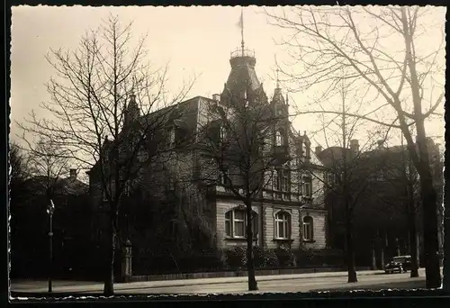 Fotografie unbekannter Fotograf, Ansicht Mannheim, Werderstrasse 36, Schutzpolizei-Abschnittskommando Süd