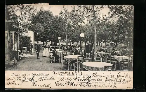 AK Wien, Restauration Knödelhütte, Inh. Anton Riedl