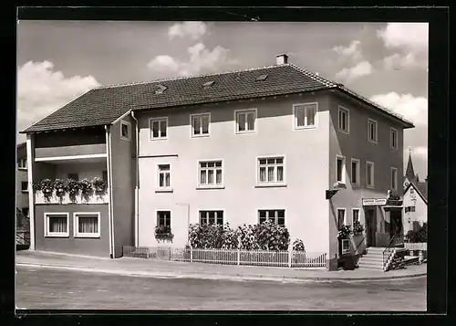 AK Rommelshausen, Gasthof Lamm H. Schert, Inhaber: Erich Schmid