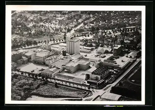 AK Heilbronn a. N., Knorr AG, Fabriken aus der Vogelschau