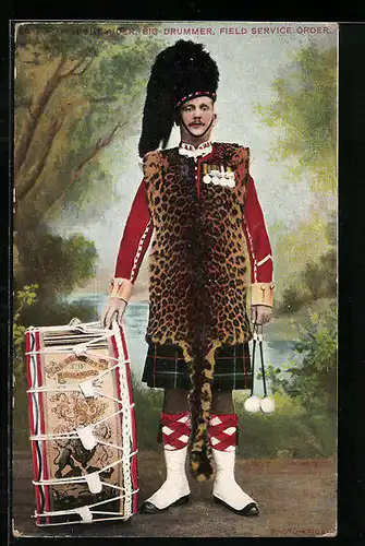 AK Seaforth Highlander, Big Drummer, Field Service Order