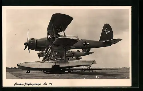 AK Arado-Seeflugzeuge des Typs Ar 95, Wasserflugzeug