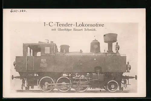 AK 1-C-Tender-Lokomotive mit Überhitzer Bauart Schmidt, Kennung 299.02