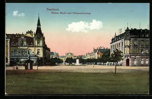 AK Saarlouis, Restaurant am Hohenzollernring, Kleiner Markt