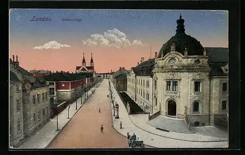 AK Landau, Partie am Kaiserring