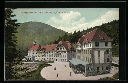 AK Luisenheim bei Kandern, Gesamtansicht