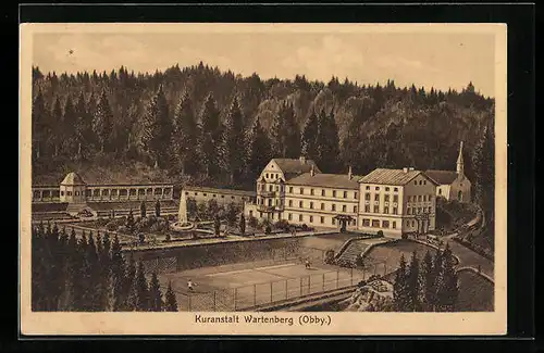 AK Wartenberg / Obby., Kuranstalt