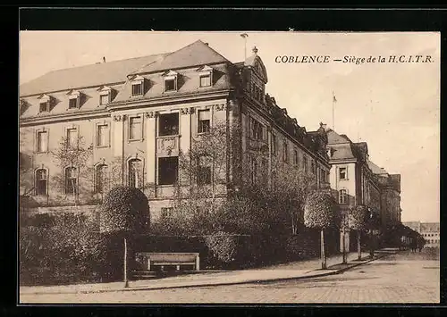 AK Koblenz, Siège de la H.C.I.T.R.