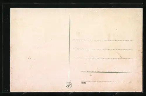 AK Saarbrücken, Blick in die Reichsstrasse