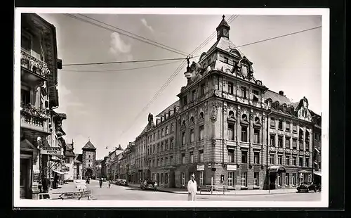 AK Villingen /Schwarzwald, Partie in der Bickenstrasse