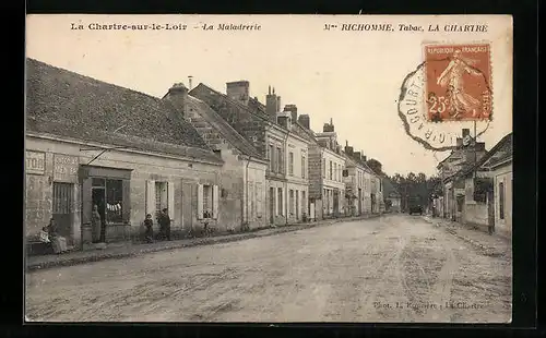 AK La Chartre-sur-Loir, La Maladrerie