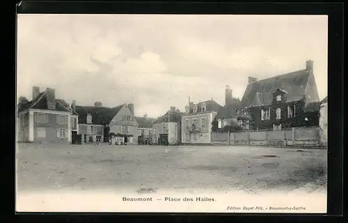 AK Beaumont, Place des Halles