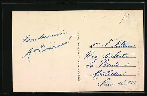 AK Bonnétable, Eglise et Place