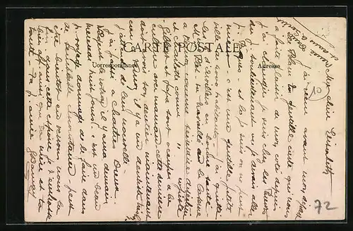 AK Bonnétable, Rue Nationale et entrée du Château