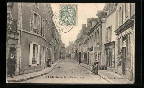 AK La Ferté-Bernard, Rue Bourgneuf