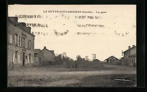 AK La Hutte-Coulombiers, La gare