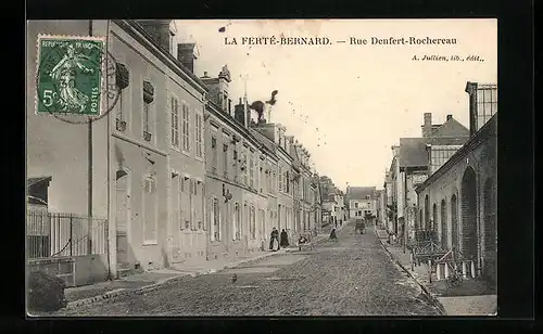 AK La Ferté-Bernard, Rue Denfert-Rochereau