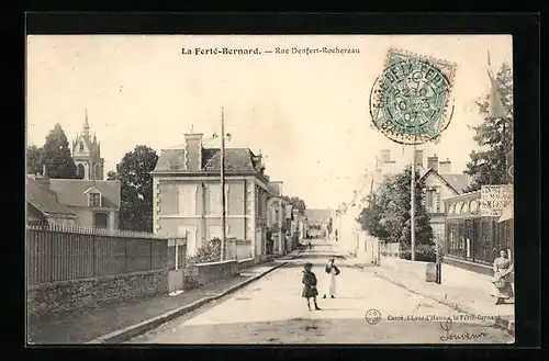 AK La Ferté-Bernard, Rue Denfert-Rochereau