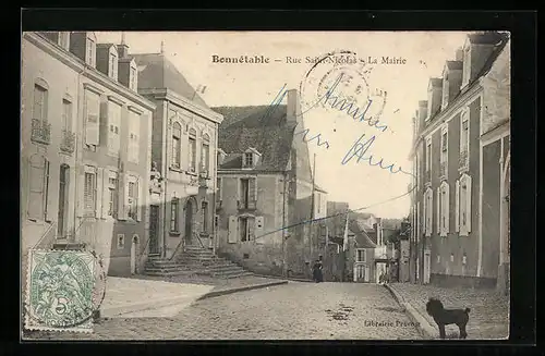 AK Bonnétable, Rue Saint-Nicolas, La Mairie